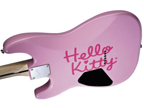 Hello Kitty Rockstar. Squier by Fender Hello Kitty