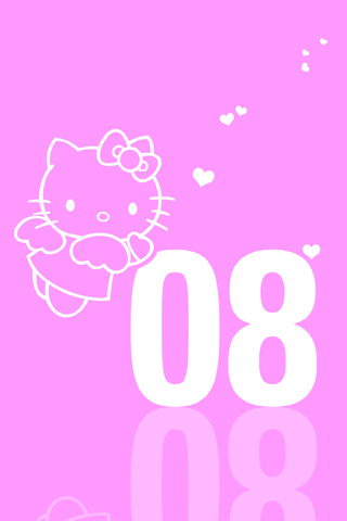 hello kitty pink wallpaper. Downloads » Hello Kitty Junkie